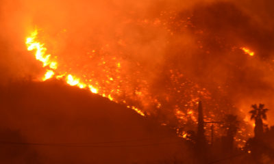 Photo of Thomas Fire in Southern California