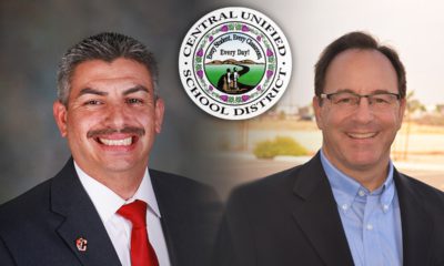 Photos of Central Unified Area 1 candidates Cesar Granda and Jason Paul