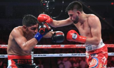 Photo of Jose Ramirez in his title fight vs. Antonio Orozco