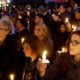 Photo of synagogue vigil in Pittsburgh