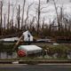 Photo of Hurricane Michael destruction
