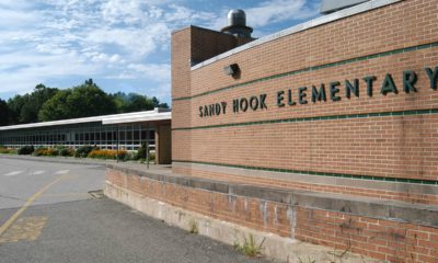Photo of the exterior of Sandy Hook Elementary School