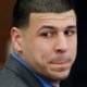Photo of Aaron Hernandez in court