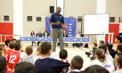 Photo of NBA Hall of Famer Dikembe Mutombo