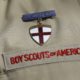 Photo of a detail of a boy scout uniform