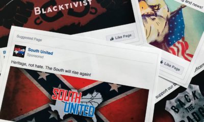 Photo of Facebook ads linked to a Russian effort to disrupt the American political process