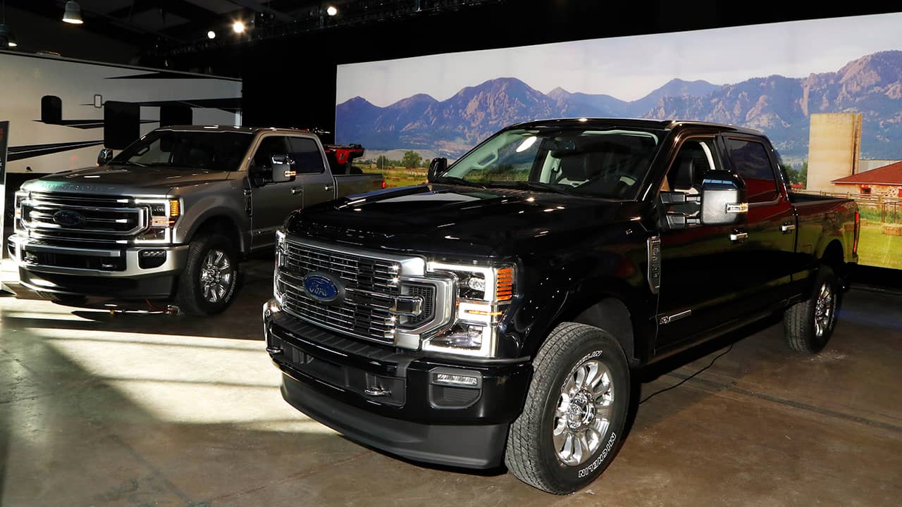 Photo of Ford trucks