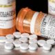 Picture of Oxycodone bottles and pills