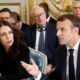 Photo of President Emmanuel Macron and Prime Minister Jacinda Ardern