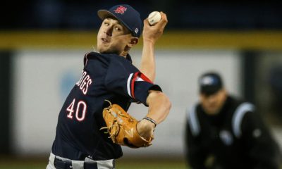Photo of Fresno State pitcher Ryan Jensen