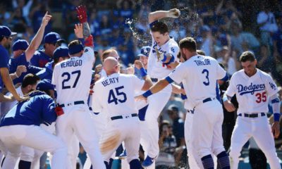Photo of Los Angeles Dodgers celebrating