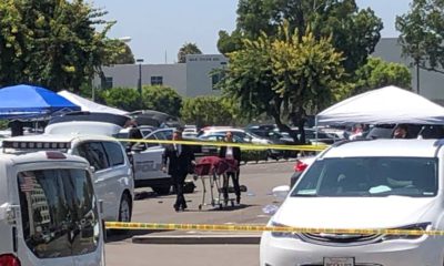 Photo of crime scene at CSU, Fullerton