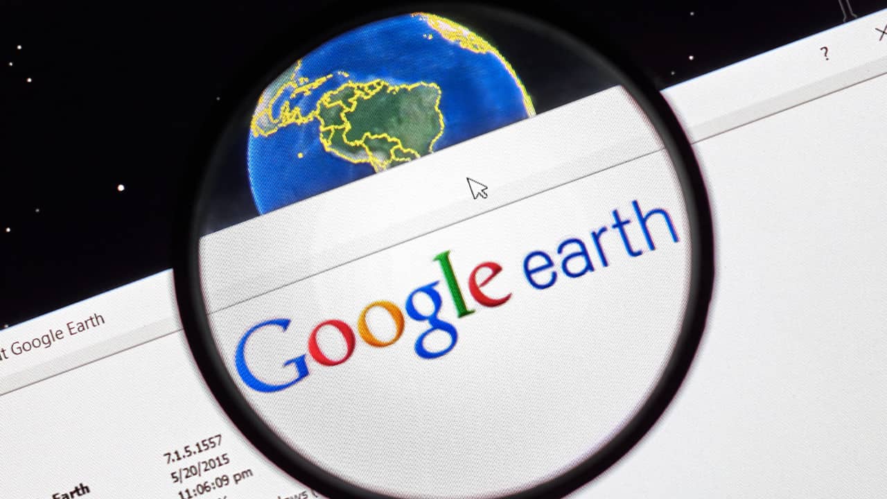 Photo of Google Earth
