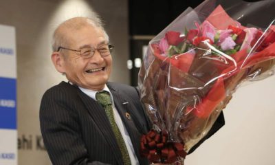 Photo of Akira Yoshino, Nobel Prize of Chemistry winner