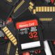 Photo of memory cards