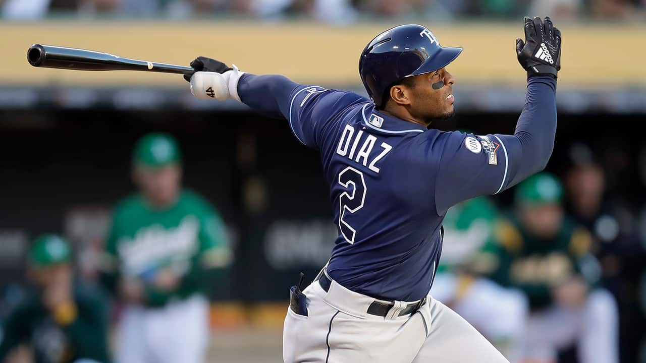 Photo of Tampa Bay Rays' Yandy Diaz