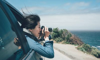 Photo of a tourist taking a photo