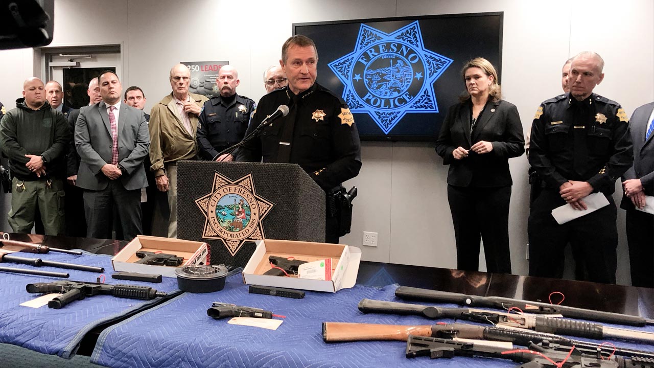 Photo of Fresno Police Chief Andy Hall