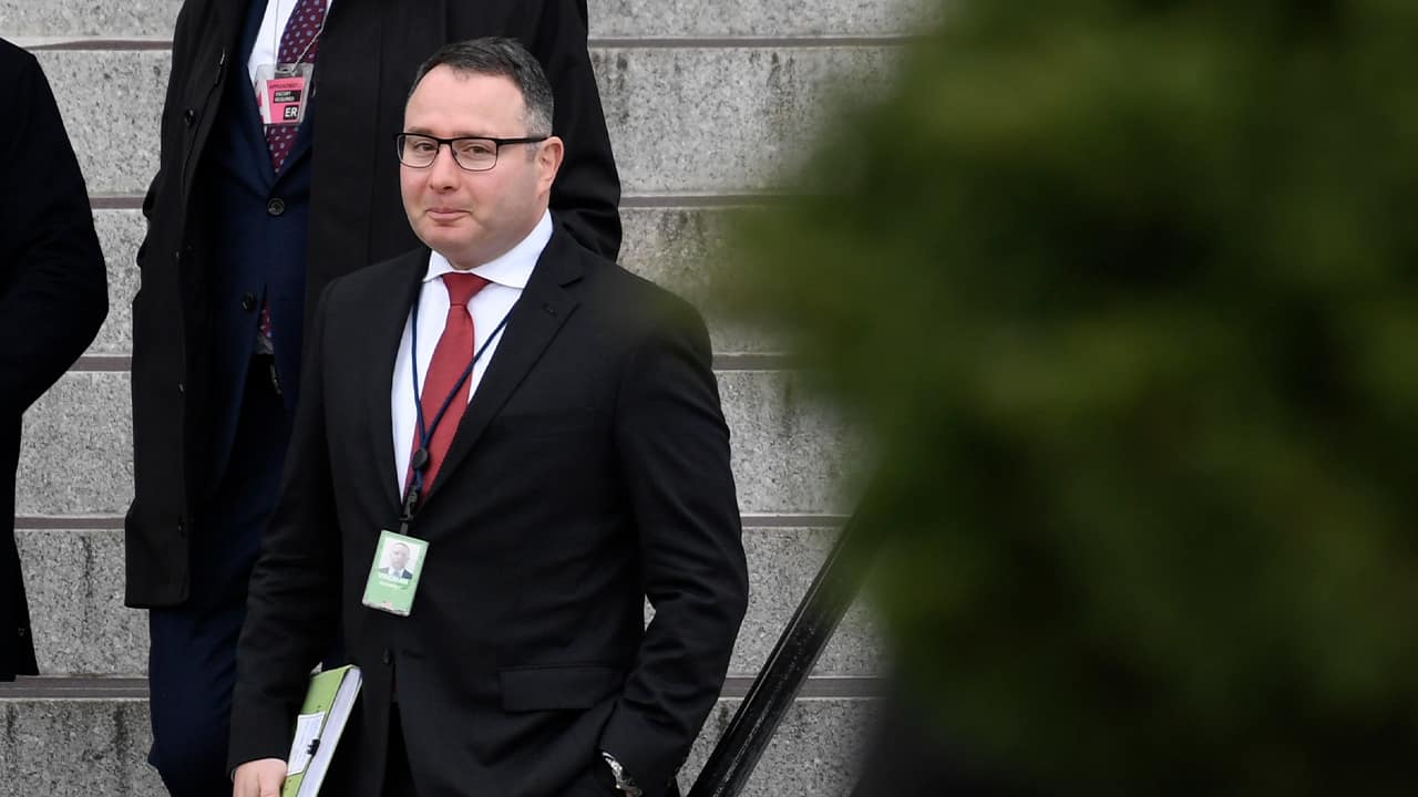 Photo of Army Lt. Col. Alexander Vindman, a military officer at the National Security Council who testified during the impeachment hearings on Capitol Hill