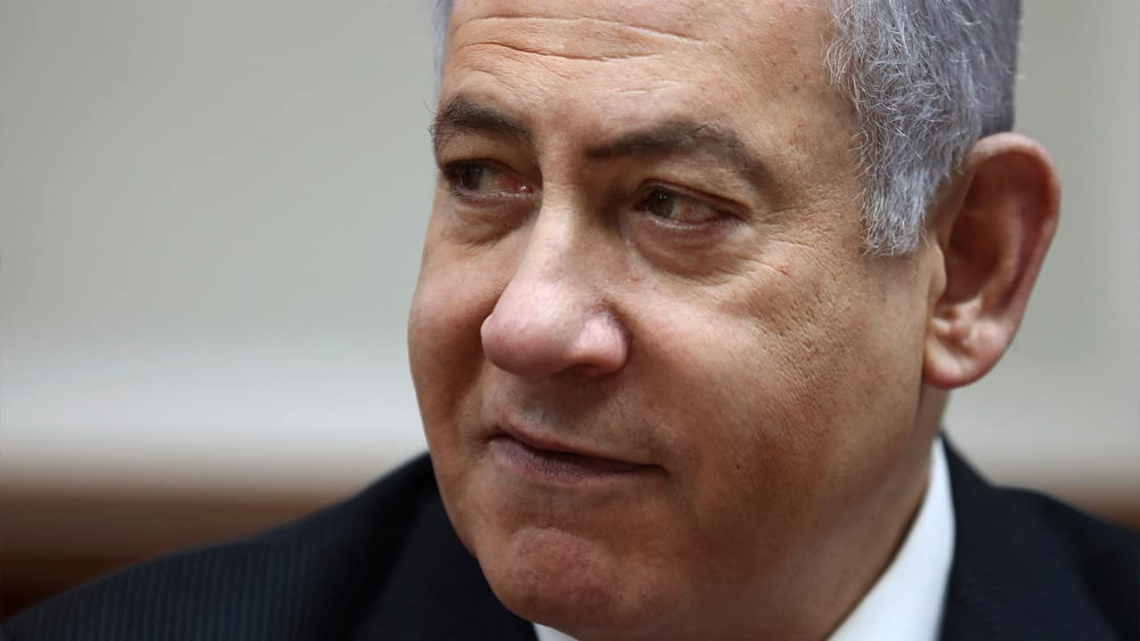 Photo of Israeli Prime Minister Benjamin Netanyahu