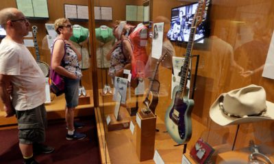 Photo of visitors to the Country Music Hall of Fame and Museum in Nashville, Tenn.