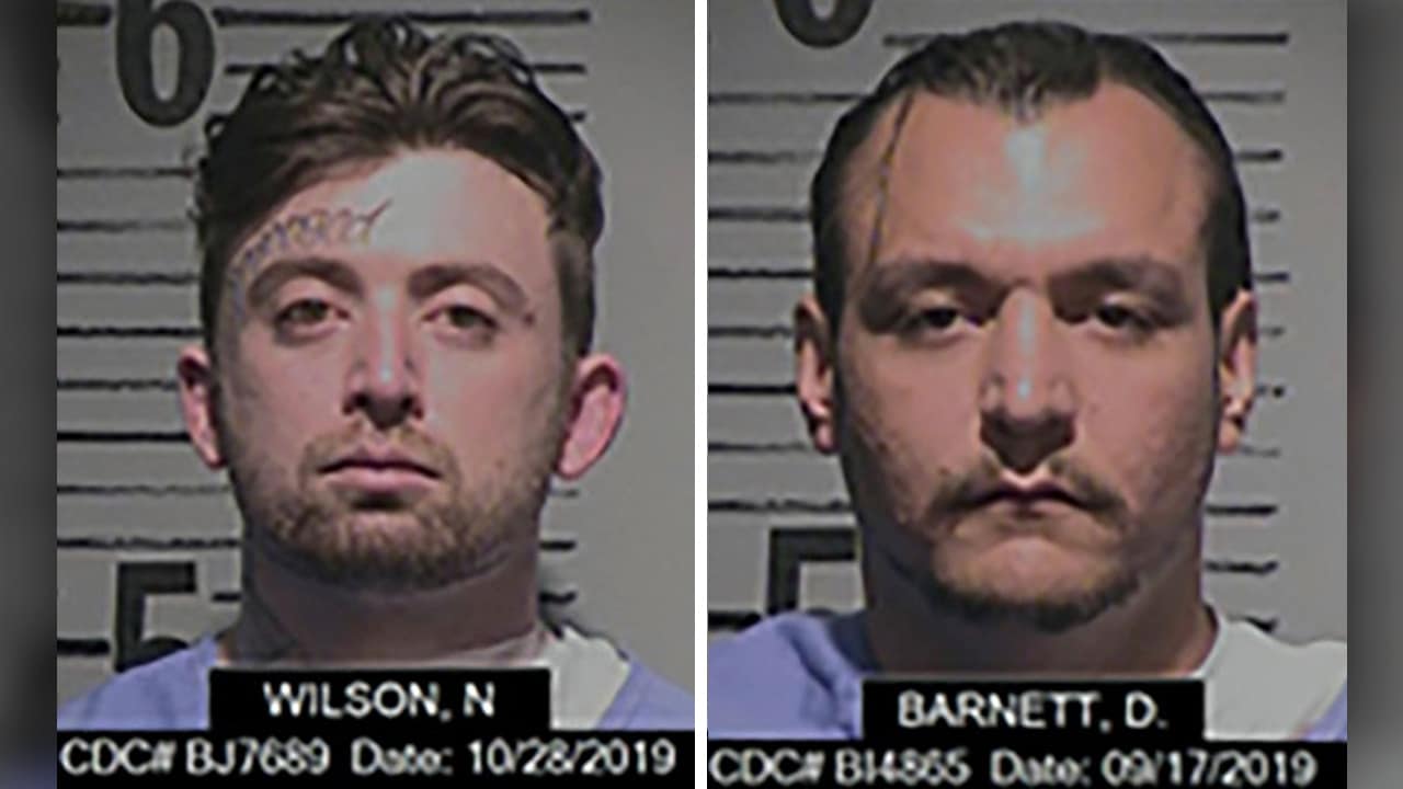 Photo of inmates Noah Wilson and Derek Barnett