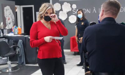 Photo of salon owner Shelley Luther