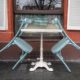 Photo of an outside patio set