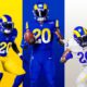 Photo of the new Rams uniforms