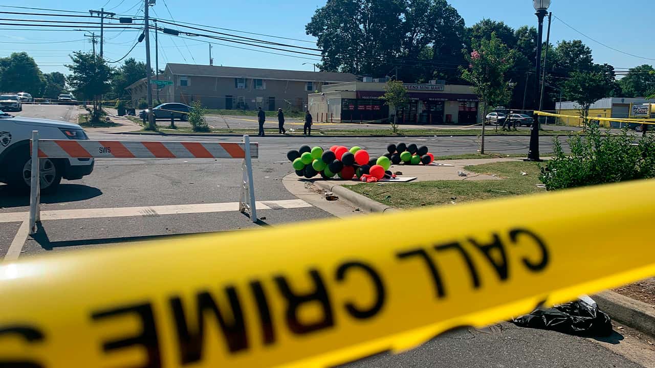 Photo of police tape