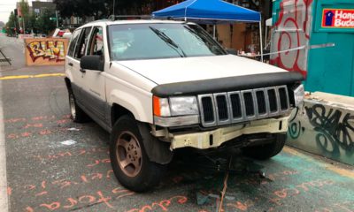 Photo of a car in Seattle