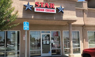Image of the exterior of Star Indian Cuisine in northwest Fresno, California