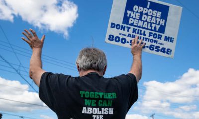 Photo of a death penalty protester
